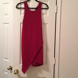 Red Leith dress. Worn once, size M